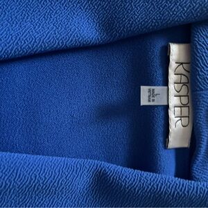 Kasper Cobalt Blue Textured Shell